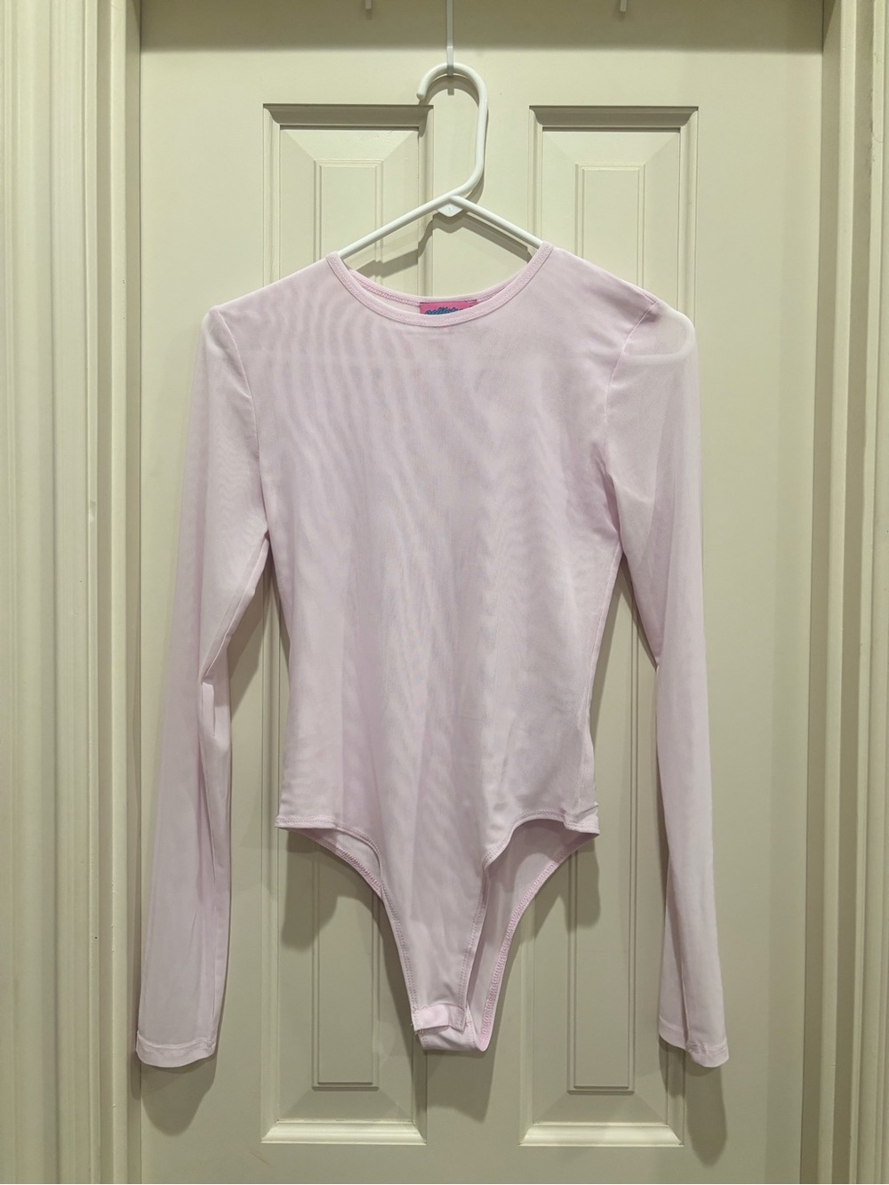 Light Pink Long Sleeve Bodysuit